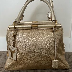 Yves Saint Laurent Majorelle Bag Vintage YSL gold purse
